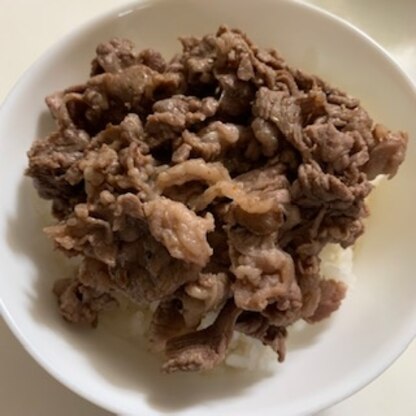 ご飯にのせて、丼で頂きました。
サッと出来て美味しかったです(*´︶`*)♡